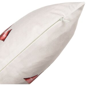 Funda de cojín Clayre & Eef KT021.431 45x45 cm beige-marrón