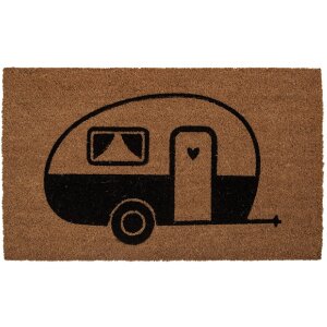 Clayre & Eef MC275 Felpudo 75x45x1 cm Marrón y...