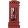 Clayre & Eef 66412 Decoración Cabina Telefónica con Cascanueces 9x9x21 cm / 3xAAA