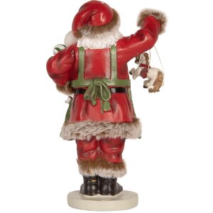 Clayre & Eef 6PR5748 Decoración Papá Noel 13x9x23 cm