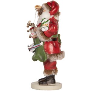 Clayre & Eef 6PR5748 Decoración Papá Noel 13x9x23 cm