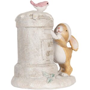 Clayre & Eef 6PR5879 Decoración Conejo 13x12x47 cm