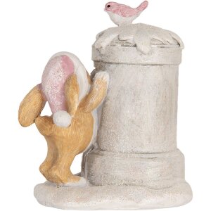 Clayre & Eef 6PR5879 Decoración Conejo 13x12x47 cm