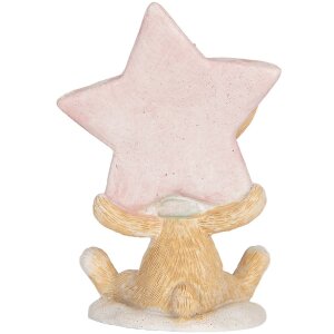 Conejo Decorativo Clayre & Eef 6PR5884 8x5x11 cm