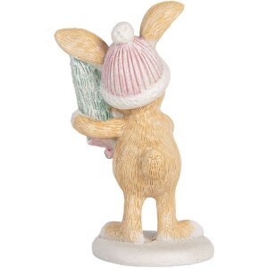 Decoración Conejo Clayre & Eef 6PR5886 5x5x10 cm