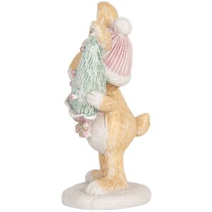 Decoración Conejo Clayre & Eef 6PR5886 5x5x10 cm