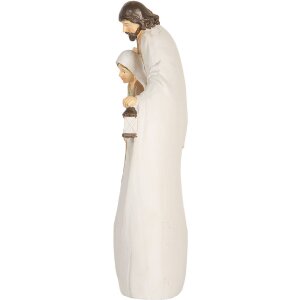 Grupo Navideño Clayre & Eef 6PR5892 12x6x22 cm Beige y Marrón