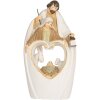 Grupo Navideño Clayre & Eef 6PR5892 12x6x22 cm Beige y Marrón