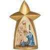 Clayre & Eef 6PR5893 Grupo Navideño 14x6x21 cm Dorado y Marrón