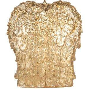 Grupo Navideño Clayre & Eef 6PR5898 12x6x13 cm Dorado Blanco