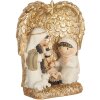 Grupo Navideño Clayre & Eef 6PR5898 12x6x13 cm Dorado Blanco