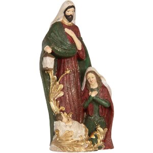 Grupo Navideño Clayre & Eef 6PR5899 15x10x27 cm