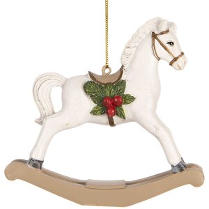 Clayre & Eef 6PR5903 Adorno Colgante Caballito...