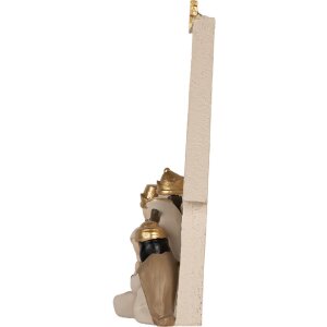 Grupo Navideño Clayre & Eef 6PR5904 16x6x21 cm Beige-Dorado