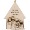 Grupo Navideño Clayre & Eef 6PR5904 16x6x21 cm Beige-Dorado
