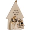 Grupo Navideño Clayre & Eef 6PR5904 16x6x21 cm Beige-Dorado
