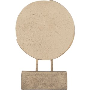 Clayre & Eef 6PR5909 Pareja Sentada en Luna 18x5x26 cm Beige Dorado