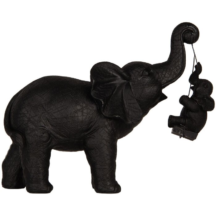 Decoración Elefante Clayre & Eef 6PR5910 20x8x18 cm