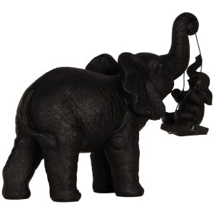 Decoración Elefante Clayre & Eef 6PR5910 20x8x18 cm