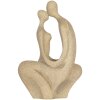 Clayre & Eef 6PR5912 Decoración pareja sentada Beige 16x8x25 cm
