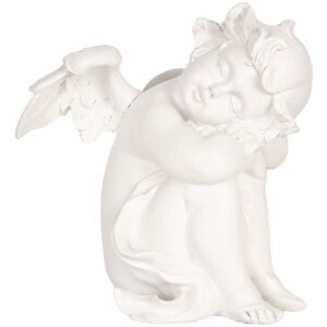 Clayre & Eef 6PR5914 Decoración Ángel Set de 4 16x14x19 cm