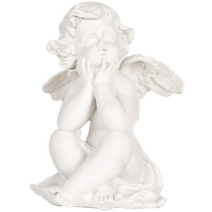Clayre & Eef 6PR5914 Decoración Ángel Set de 4 16x14x19 cm