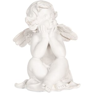 Clayre & Eef 6PR5914 Decoración Ángel Set de 4 16x14x19 cm