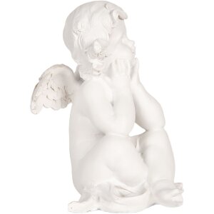 Clayre & Eef 6PR5914 Decoración Ángel Set de 4 16x14x19 cm