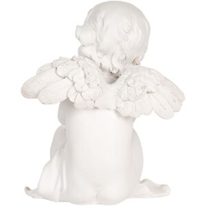 Clayre & Eef 6PR5914 Decoración Ángel Set de 4 16x14x19 cm