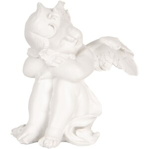 Clayre & Eef 6PR5914 Decoración Ángel Set de 4 16x14x19 cm
