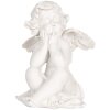 Clayre & Eef 6PR5914 Decoración Ángel Set de 4 16x14x19 cm