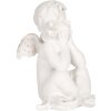 Clayre & Eef 6PR5914 Decoración Ángel Set de 4 16x14x19 cm