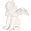 Clayre & Eef 6PR5914 Decoración Ángel Set de 4 16x14x19 cm