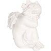 Clayre & Eef 6PR5914 Decoración Ángel Set de 4 16x14x19 cm