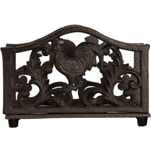 Clayre & Eef 6Y5755 Soporte para servilletas 17x6x12...