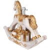Clayre & Eef 5MG0094 Soporte para árbol de Navidad 73x21x61 cm Blanco-Dorado