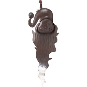 Clayre & Eef 5Y1318 Decoración de Pared Papá Noel 30x10x79 cm Blanco Rojo