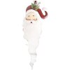 Clayre & Eef 5Y1318 Decoración de Pared Papá Noel 30x10x79 cm Blanco Rojo