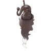 Clayre & Eef 5Y1318 Decoración de Pared Papá Noel 30x10x79 cm Blanco Rojo