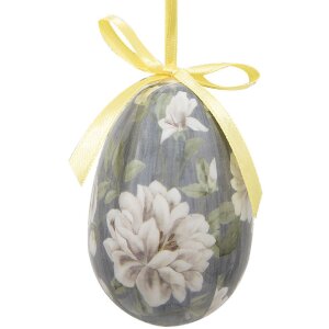 Clayre & Eef 65906 Decoración Huevos Colgantes Set 9 Unidades Ø 5x8 cm