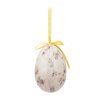 Clayre & Eef 65910 Adorno Colgante Huevo (6 unidades) 7x10 cm