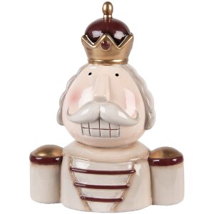 Clayre & Eef 6CE2250 Decoración Cascanueces 17x12x23 cm