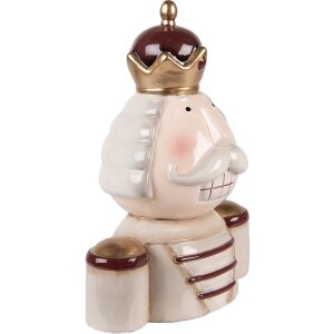 Clayre & Eef 6CE2250 Decoración Cascanueces 17x12x23 cm