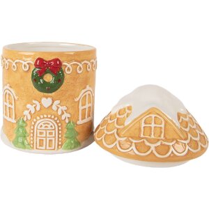 Clayre & Eef 6CE2363 Tarro con tapa 13x17 cm