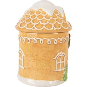 Clayre & Eef 6CE2363 Tarro con tapa 13x17 cm