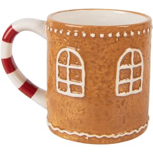 Clayre & Eef 6CEMU0214 Taza con Tapa 450ml 14x10x15cm