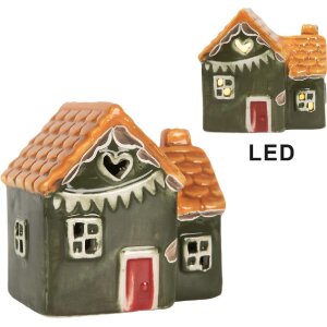 Clayre & Eef 6CE2270 Decoración Casa con LED 8x6x8 cm