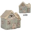 Clayre & Eef 6CE2272 Decoración Casa con LED 8x6x8 cm