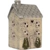 Clayre & Eef 6CE2277 Candelabro Casa 9x8x15 cm
