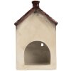 Clayre & Eef 6CE2279 Candelabro Casa 10x8x15 cm Beige/Rojo